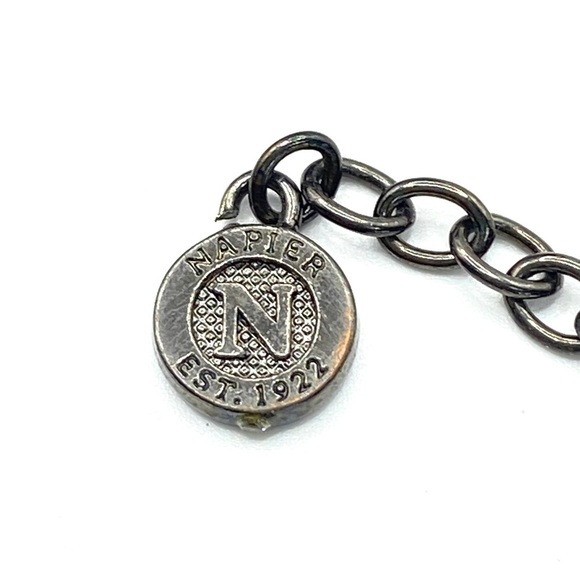 NAPIER Black Drop Necklace - Picture 5 of 7